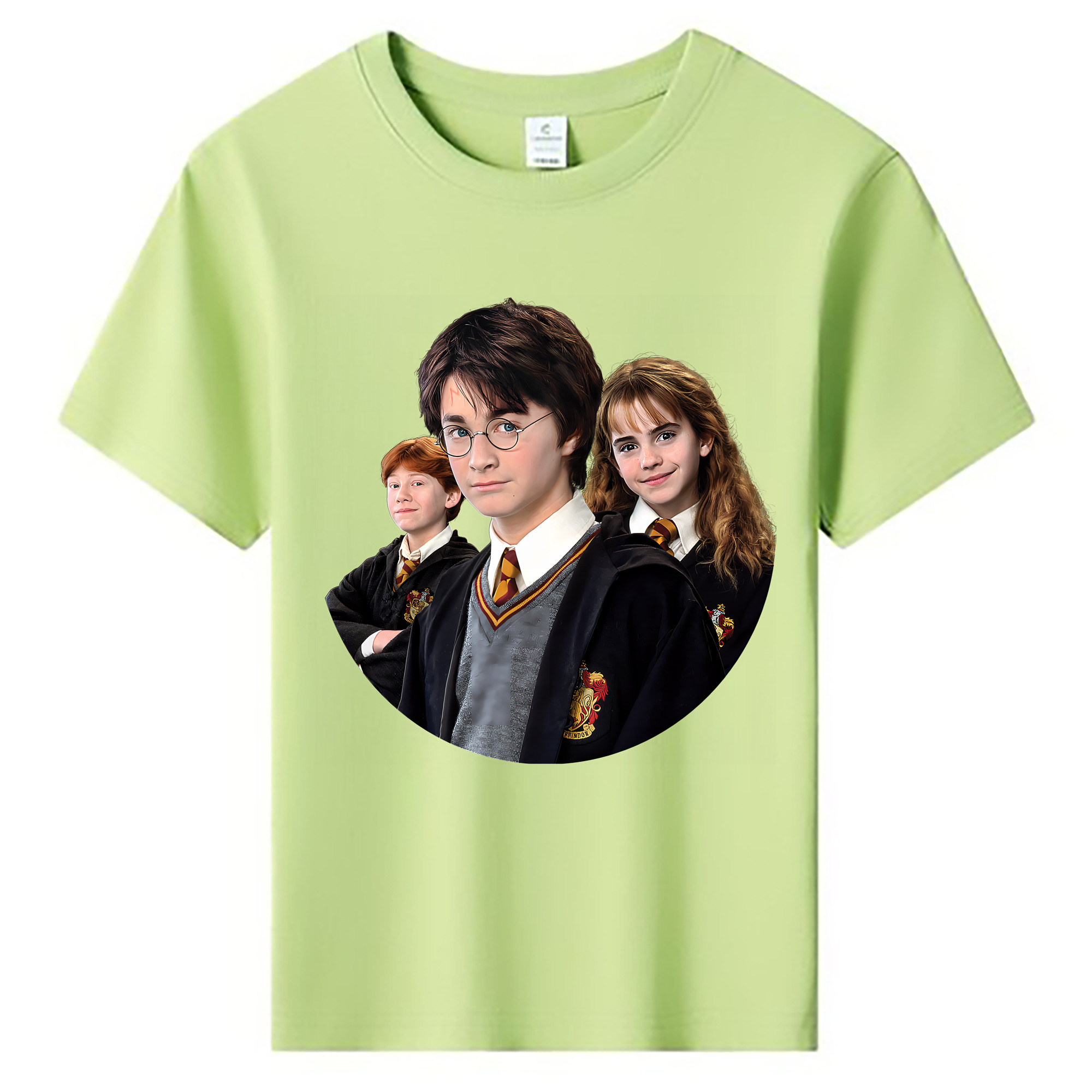 （画像用） Harry Potter ハリー・ポッターシリーズ 綿100％キッズTシャツ（フロントプリント）